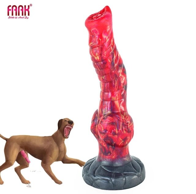 FAAK-Various-Style-Dog-Penis-Monster-Dildo-Female-Masturbators-S - InnySex