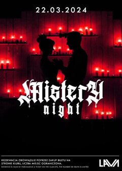 22.03.2024r. PIĄTEK - MISTERY NIGHT - SEX PARTY - 20:00 - 04:00