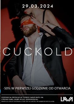 29.03.2024r. PIĄTEK - CUCKOLD - ROGACZ I HOTKA - SEX PARTY -50%
