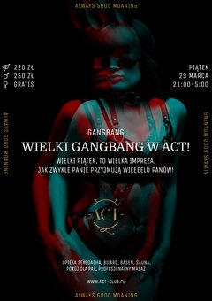 29 MARCA - WIELKI GANGBANG W ACT! - Gangbang