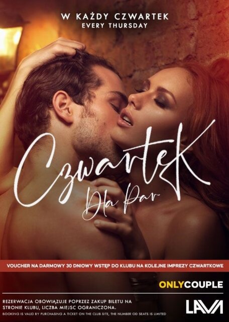 CZWARTKOWA IMPREZA DLA PAR - PROMOCJA! - 19:00 - 01:00 - LavaClub