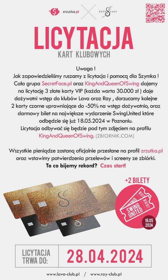 Licytacja VIP! - KingAndQueenOfSwing