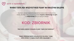 RABAT 50% NA WSZYSTYKIE FILMY W NASZYM SKLEPIE