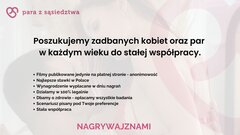 Poszukujemy do stałej współpracy kobiet oraz par