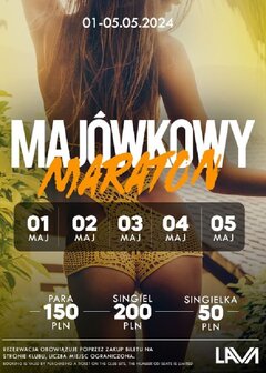 01/02/03/04/05.05.2024r. MAJÓWKOWY MARATON SEX PARTY