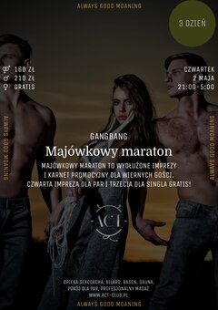 2 MAJA - Majówkowy maraton - Gangbang