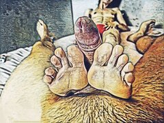 Zabawy stópkami 🤤