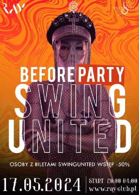 17.05.2024r. PIĄTEK - BEFORE SWING UNITES SEX PARTY - 20:00-04: - RayClub