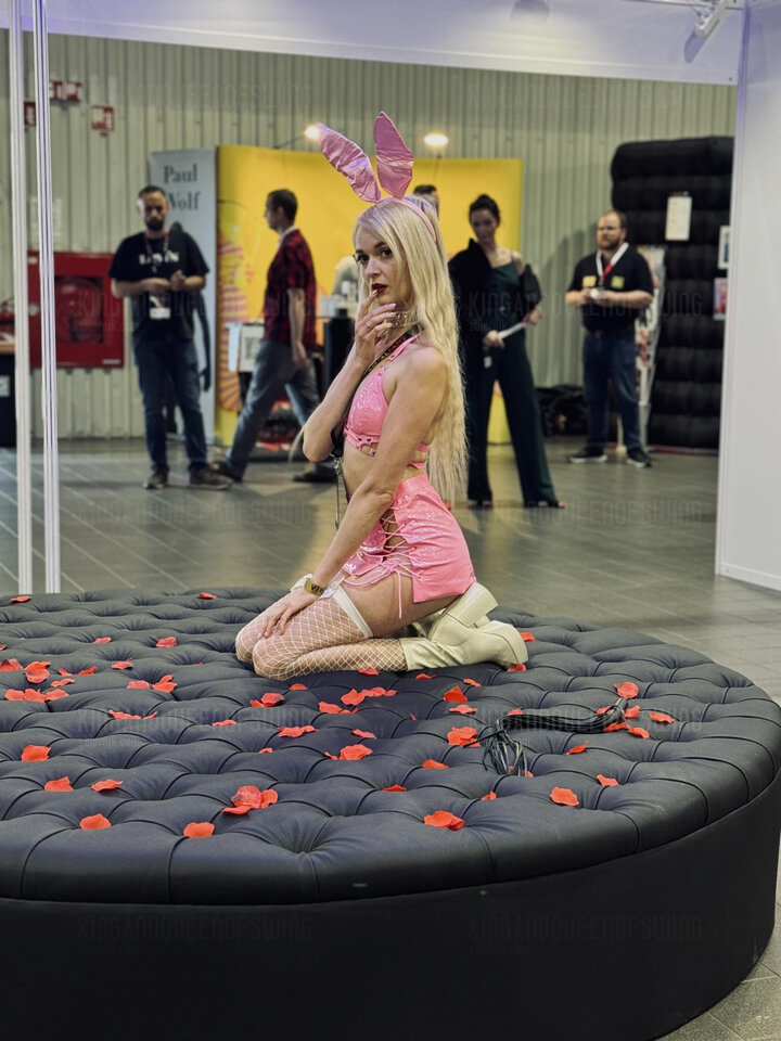 Stoisko SecretFace na targach EroChain - KingAndQueenOfSwing