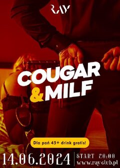 14.06.2024r. PIĄTEK - COUGAR & MILF SEX PARTY - 20:00-04:00