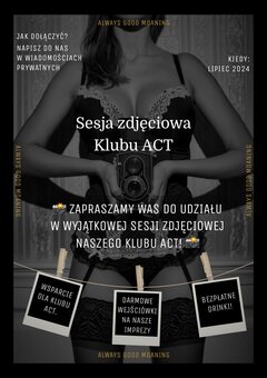 Sesja zdjęciowa Klubu ACT