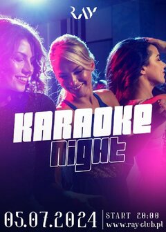 05.07.2024r. PIĄTEK - KARAOKE NIGHT SEX PARTY - 20:00-04:00