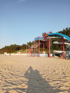 Jestem w Stegnie na plaży 