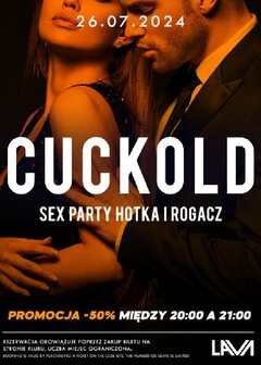 26.07.2024r. PIĄTEK - CUCKOLD HOTKA I ROGACZ - PROMOCJA -50% DO