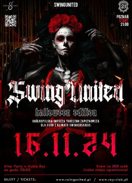 16.11.2024r. SWING UNITED - Halloween Edition - IMPREZA TANECZNO - SwingUnited