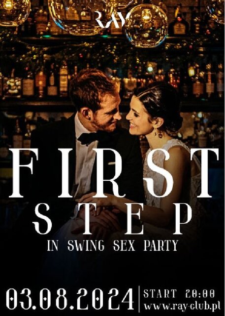 03.08.2024r. SOBOTA - FIRST STEP IN SWING DLA PAR - 20:00-04:00 - RayClub