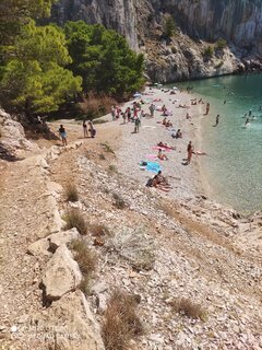 Makarska plaża nugal
