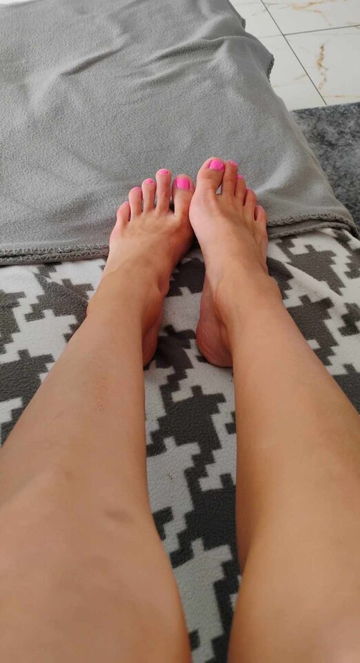 Nowy kolorek 😉 - Feetprincess00