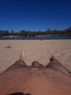 Plażing. Tak, wiem że mam "bebzon"