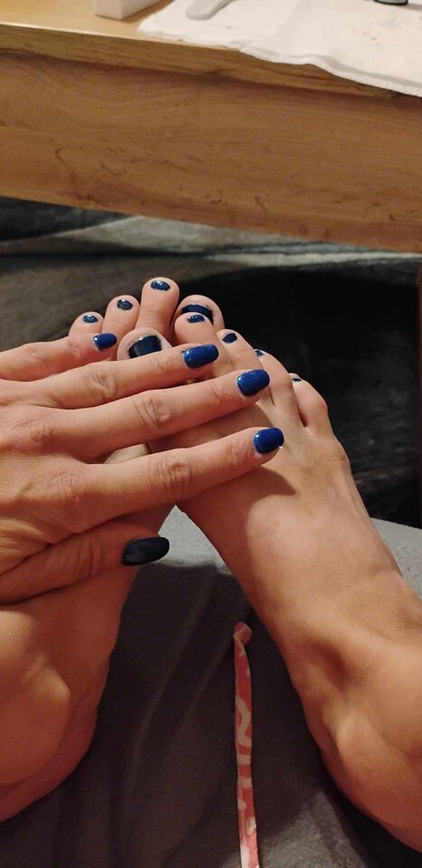 Nowy kolorek 😈 - Feetprincess00