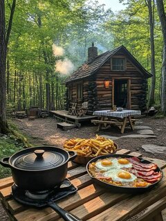 zrobiłem śniadanie.... poranne...