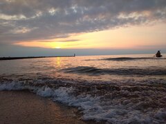 Piękny zachód słońca 😎