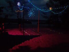 "nasza " plaża nocą