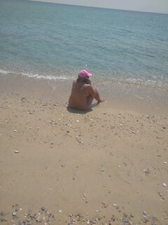 Piękna nie za tloczna plaża NN okolice Kavala już tęsknimy