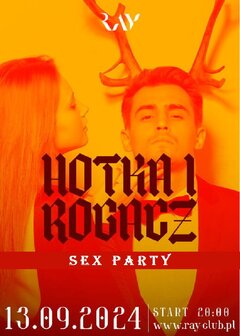 13.09.2024r. PIĄTEK - CUCKOLD HOTKA I ROGACZ - SEX PARTY - 20:0