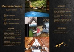 Mountain Swing - Agenda