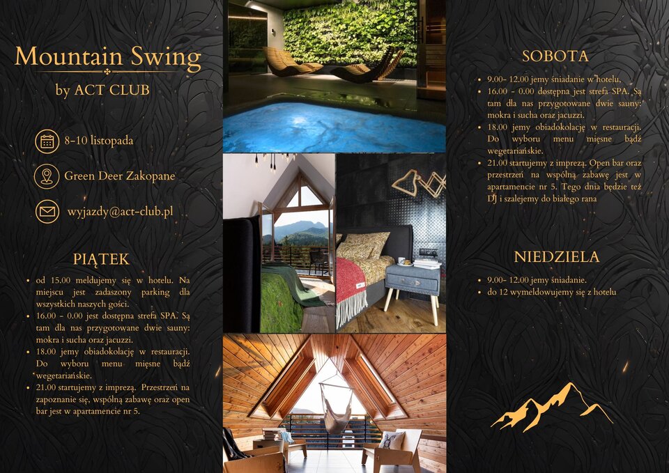 Mountain Swing - Agenda - ACTSwingersClubWarszawa