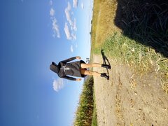 Chłopaki młócili kukurydzę miałam nadzieję że mi kombajni