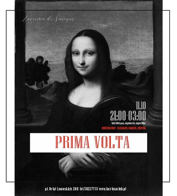 PRIMA VOLTA 11 PAŻDZIERNIK - LaCrimadiSangue