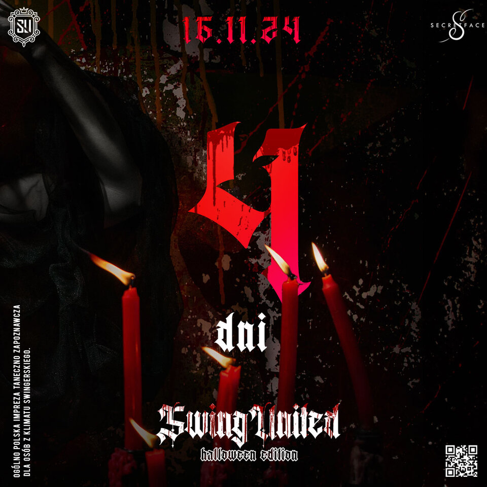 4 DNI DO SWING UNITED HALLOWEEN EDITION 16.11.2024 POZNAŃ - SwingUnited