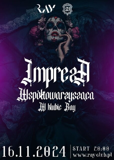 16.11.2024r. SOBOTA - IMPREZA SEX PARTY W KLUBIE RAY WSPÓŁTOWA - RayClub